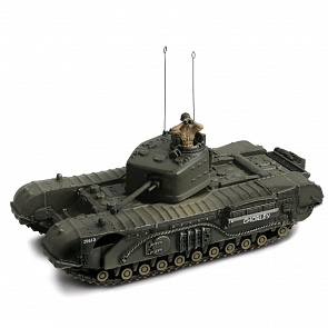 Модель танка Infantry MK IV Churchill MK. VII, Нормандия - Великобритания 1944, 1:72 (Unimax, 85203_md)